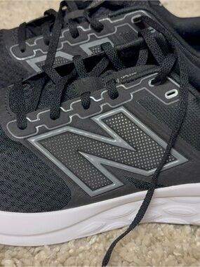 New Balance Black and Grey Running Sneakers